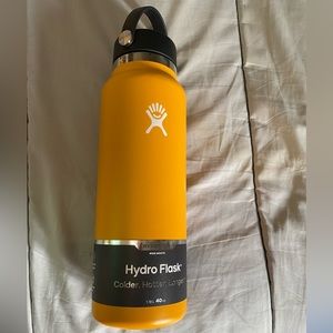 Hydro flask 40oz wide mouth starfish orange